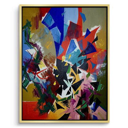 Fragmented Flow - Canvas