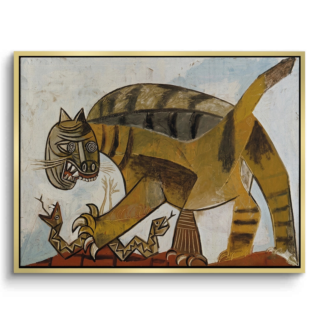 2Abstract Tiger Hunt - Canvas