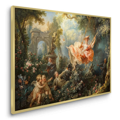 The Happy Accidents of the Swing - Fine Art