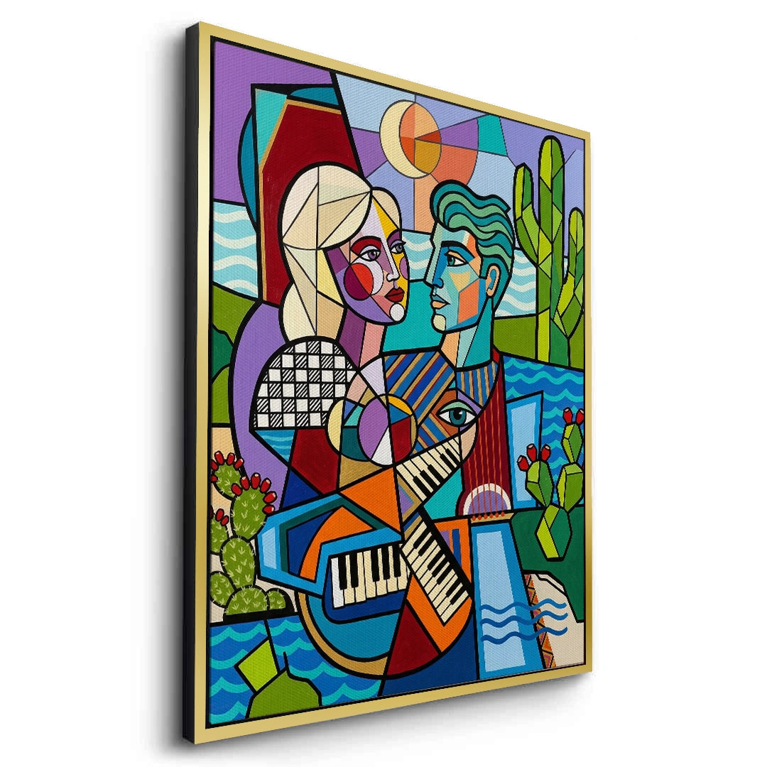 2Desert Melody Pop Art - Canvas