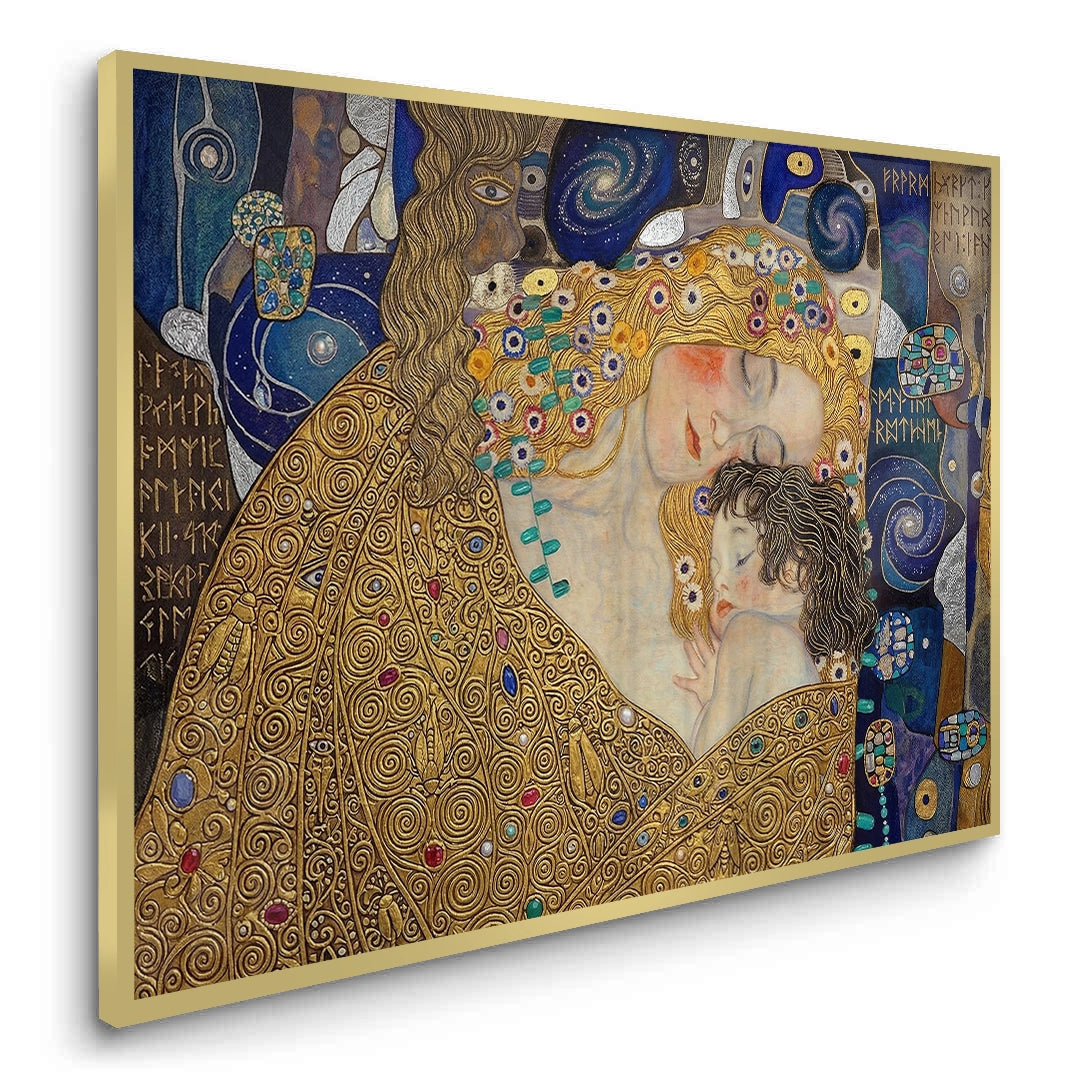 2Golden Astral Lullaby - Fine Art