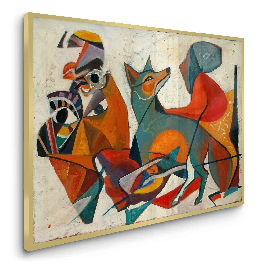 2Fauvist Fox in Motion - Fine Art