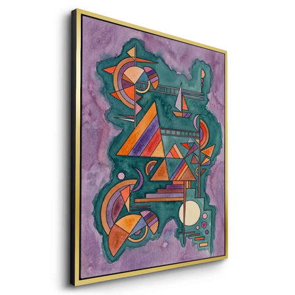 Geometric Dreamscape - Canvas