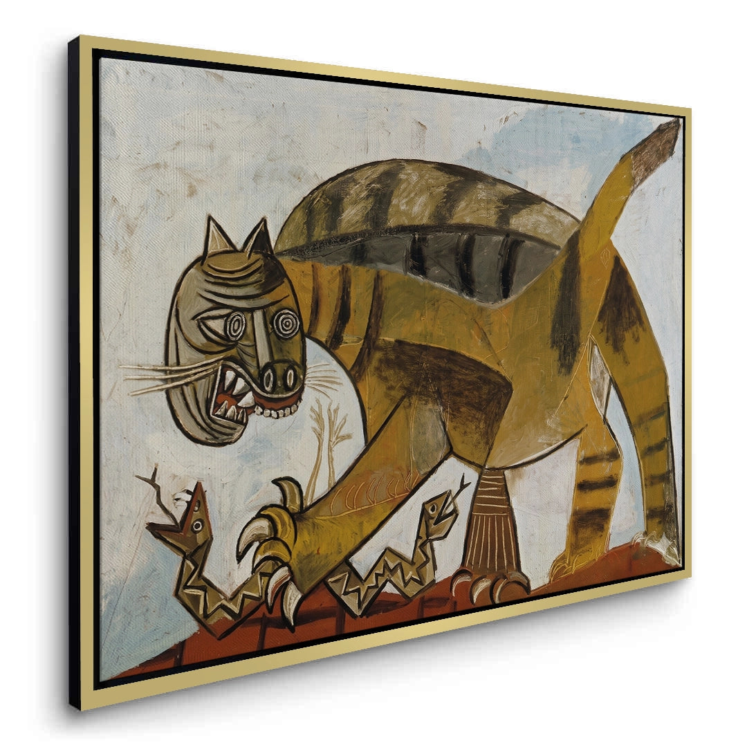 2Abstract Tiger Hunt - Canvas
