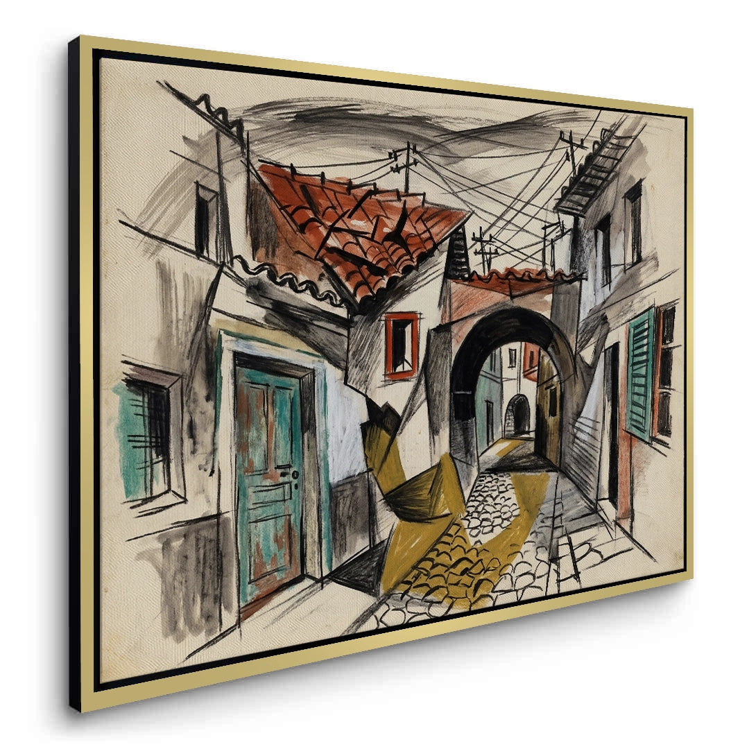 2Old Town Archway - Canvas