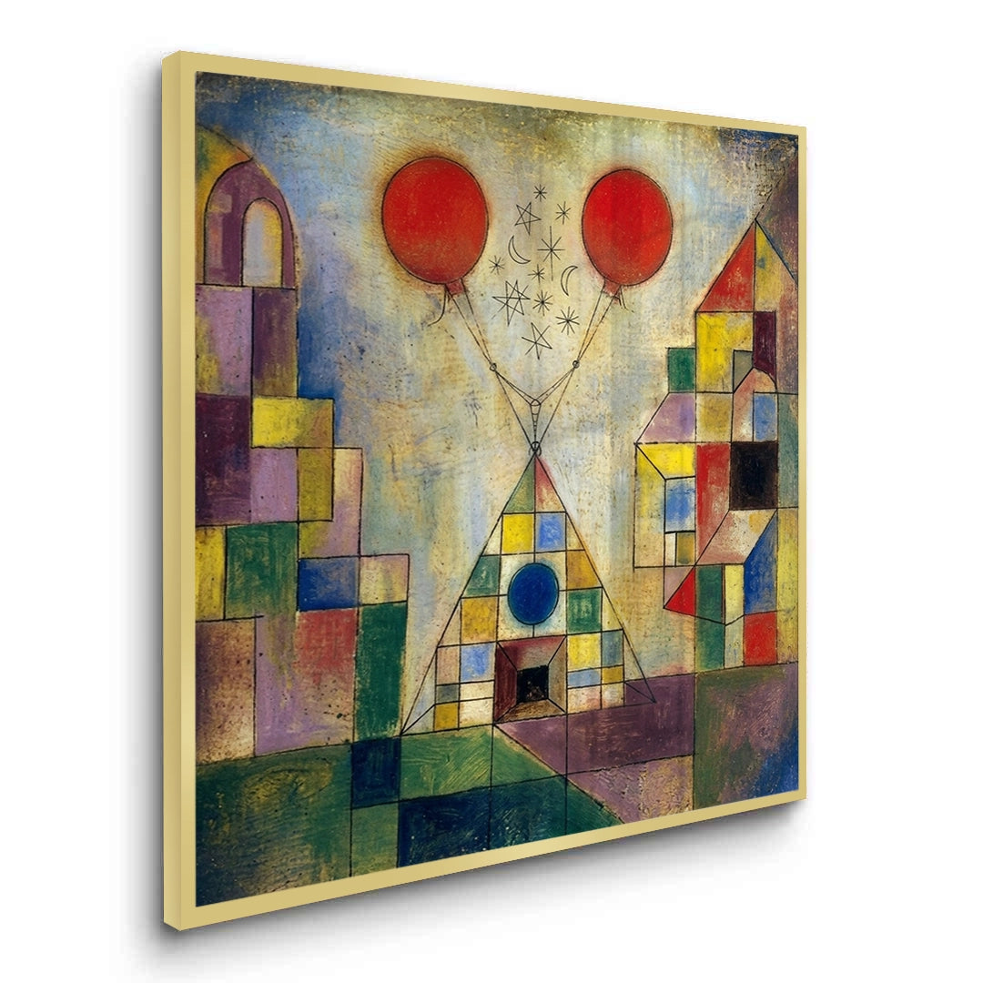 2Surreal Geometric Landscape - Fine Art