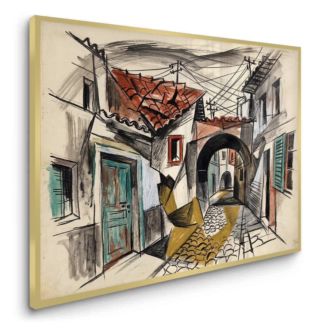 2Old Town Archway - Fine Art