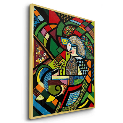 Abstract Clockwork Bird - Fine Art