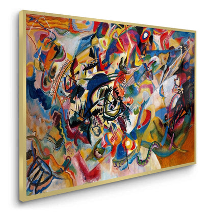 Vibrant Abstract Expressionist - Fine Art