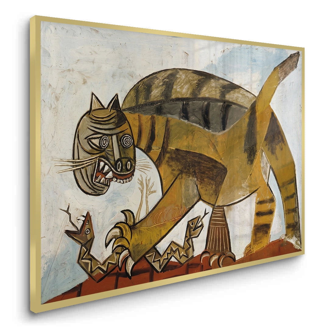 2Abstract Tiger Hunt - Fine Art