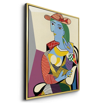 Geometric Woman Figural - Canvas