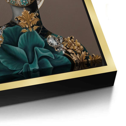Arabic Calligraphy Surreal Portrait - Canvas