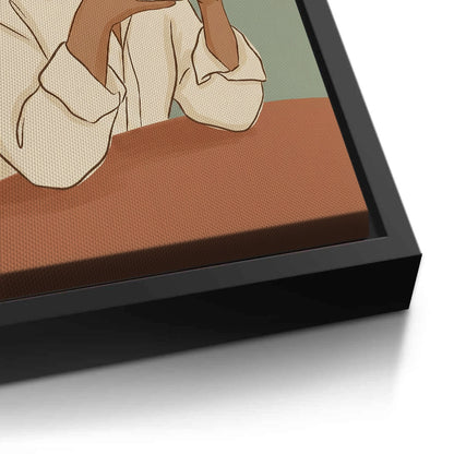 minimalism, faceless portraiture - Canvas