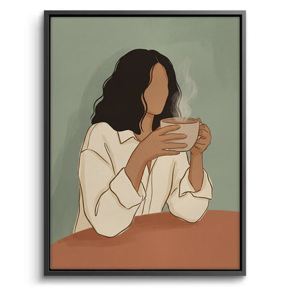 minimalism, faceless portraiture - Canvas