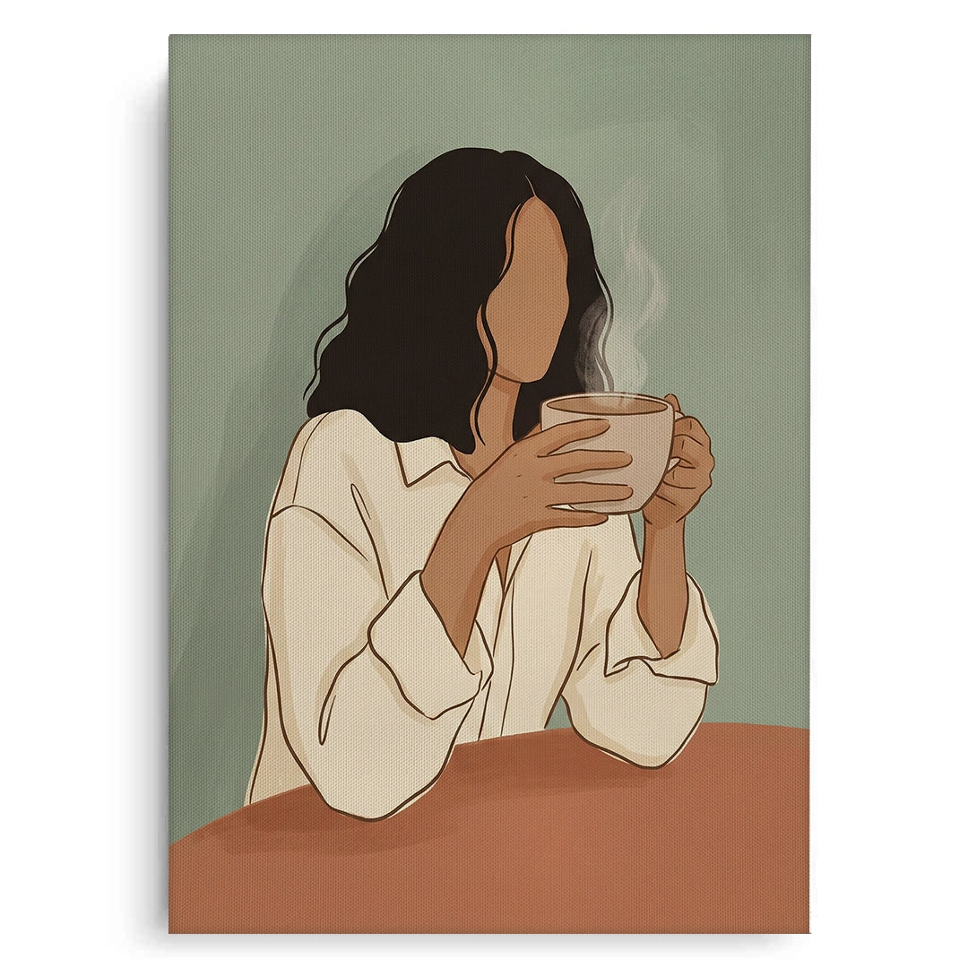 2minimalism, faceless portraiture - Canvas