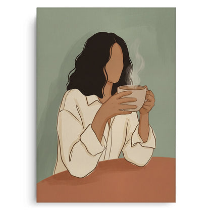 minimalism, faceless portraiture - Canvas