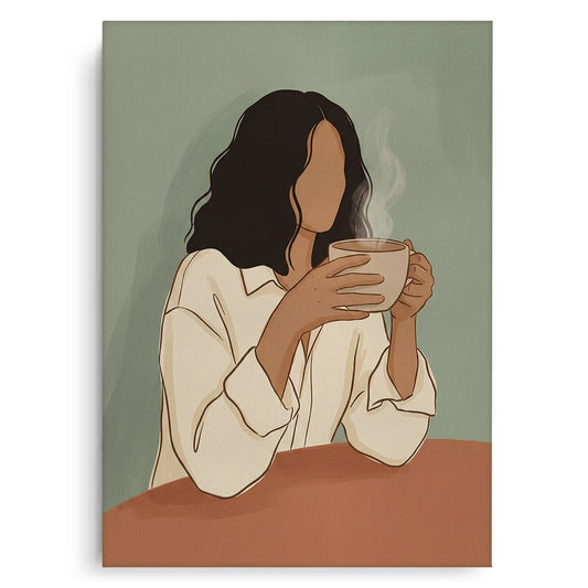 minimalism, faceless portraiture - Canvas