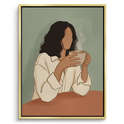 minimalism, faceless portraiture - Canvas