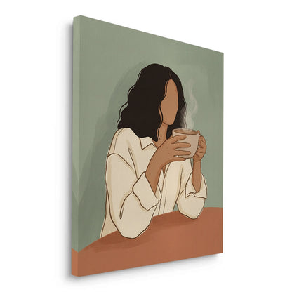 minimalism, faceless portraiture - Canvas