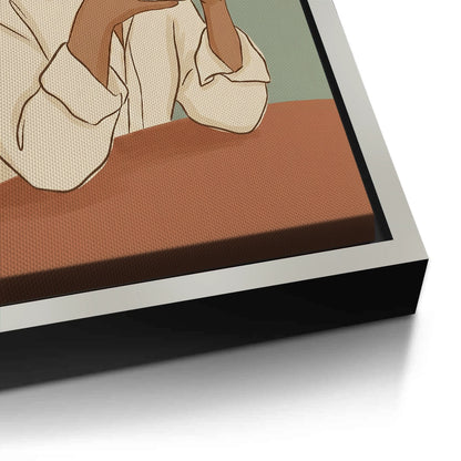 minimalism, faceless portraiture - Canvas