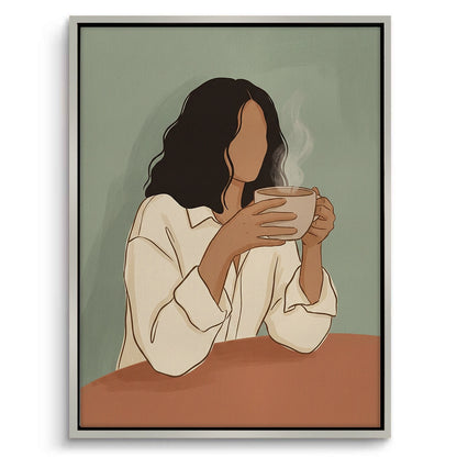 minimalism, faceless portraiture - Canvas