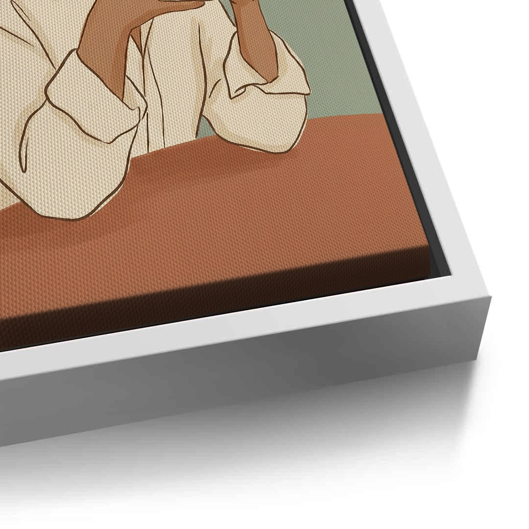 2minimalism, faceless portraiture - Canvas