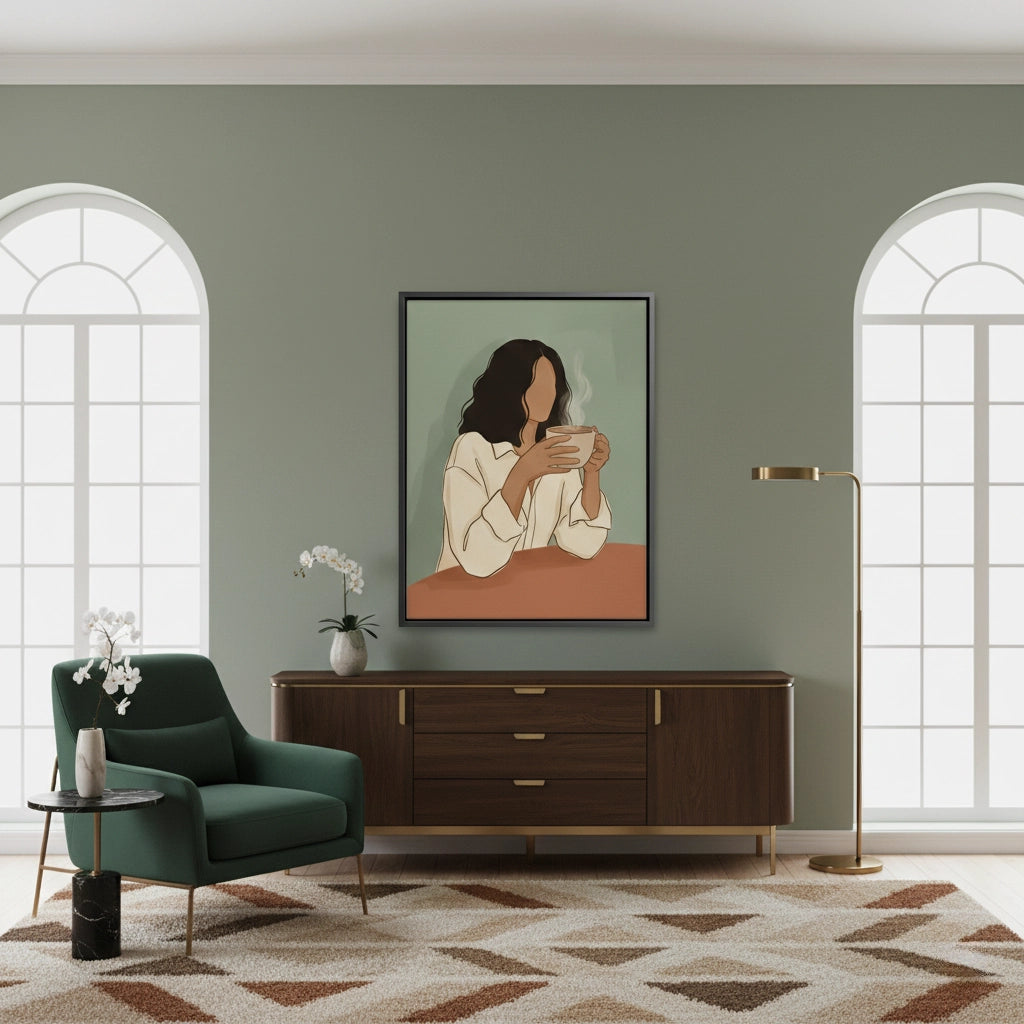 2minimalism, faceless portraiture - Canvas