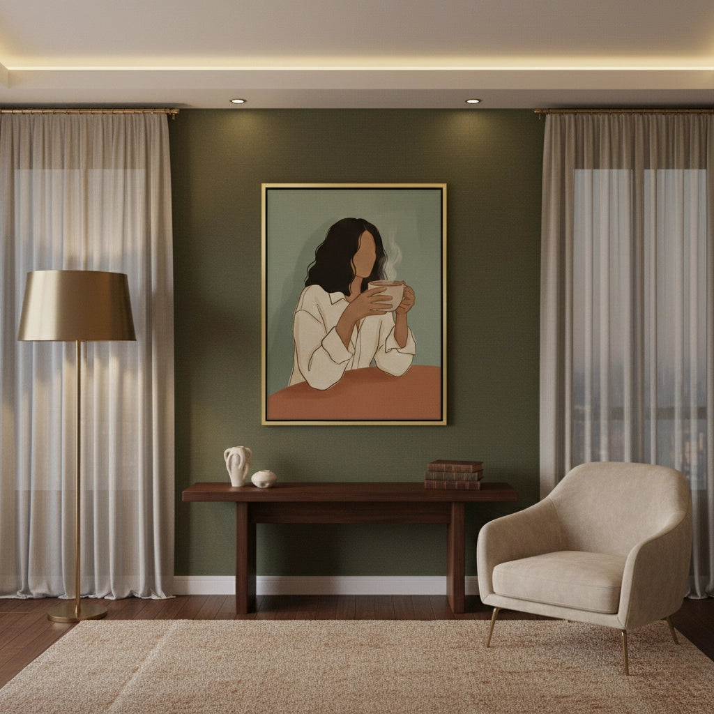 2minimalism, faceless portraiture - Canvas