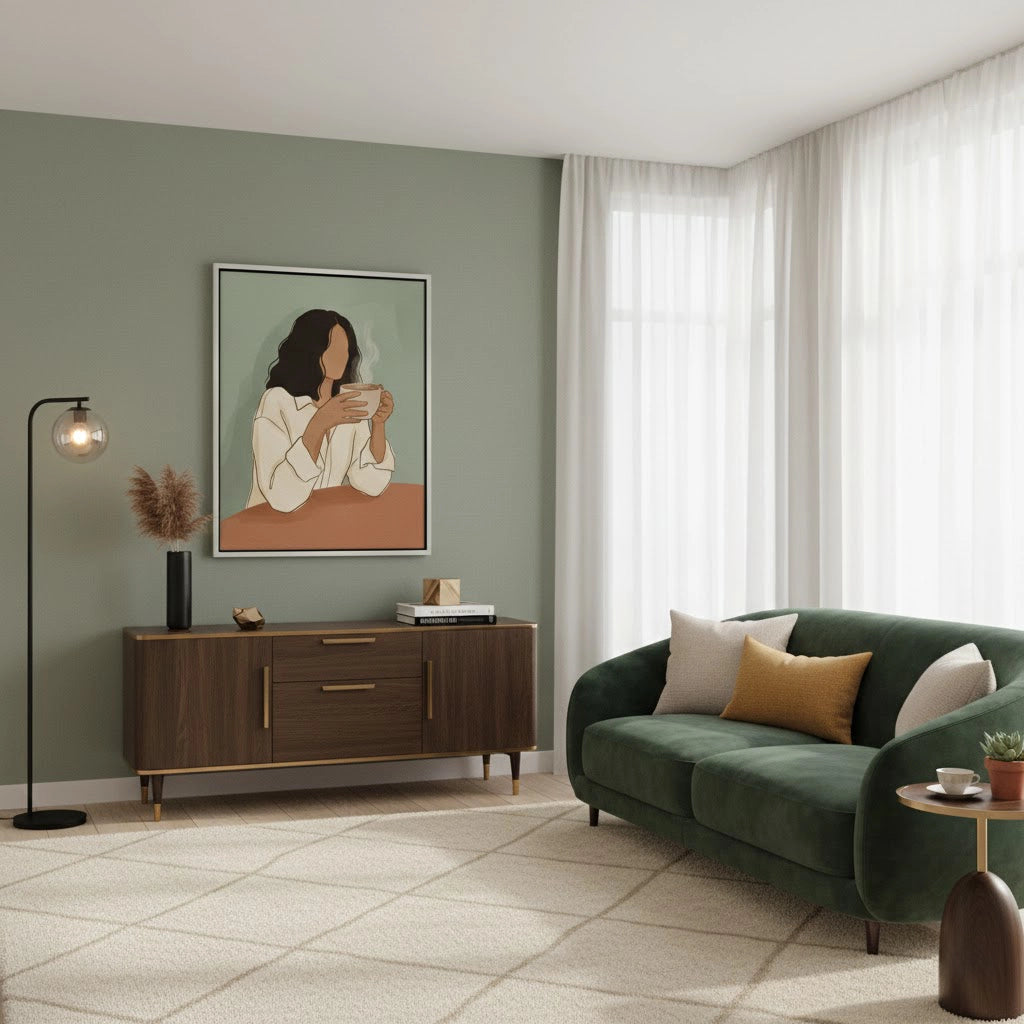 2minimalism, faceless portraiture - Canvas