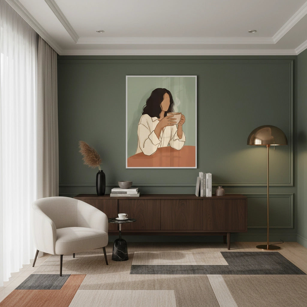 minimalism, faceless portraiture - Fine Art