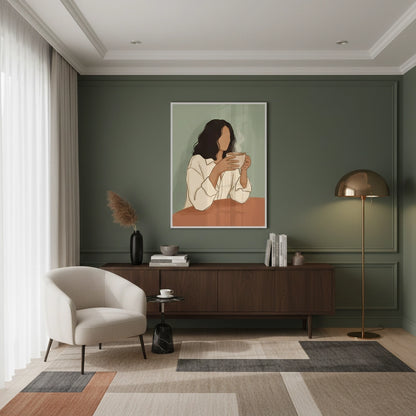 minimalism, faceless portraiture - Fine Art