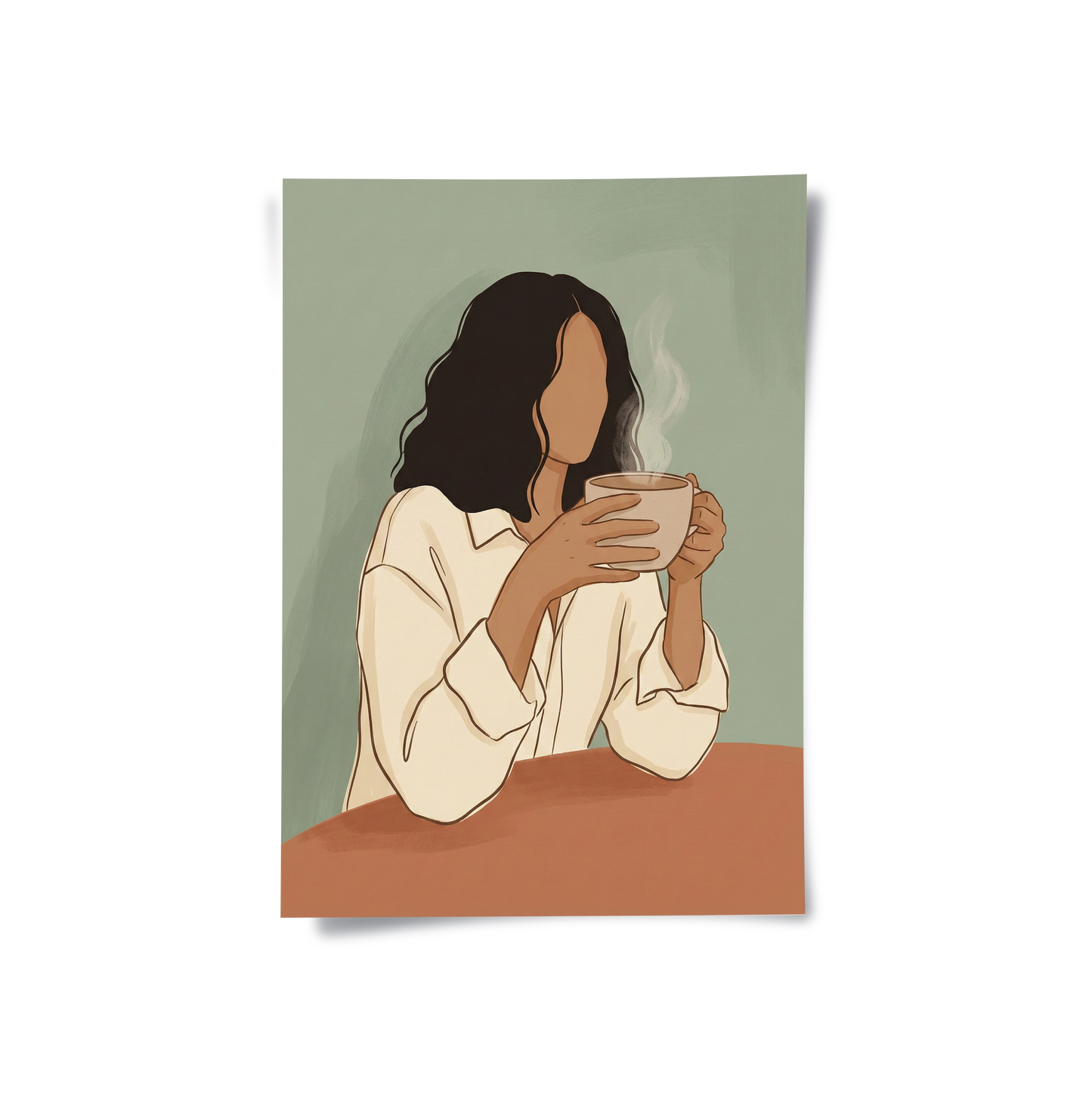 2minimalism, faceless portraiture - Poster