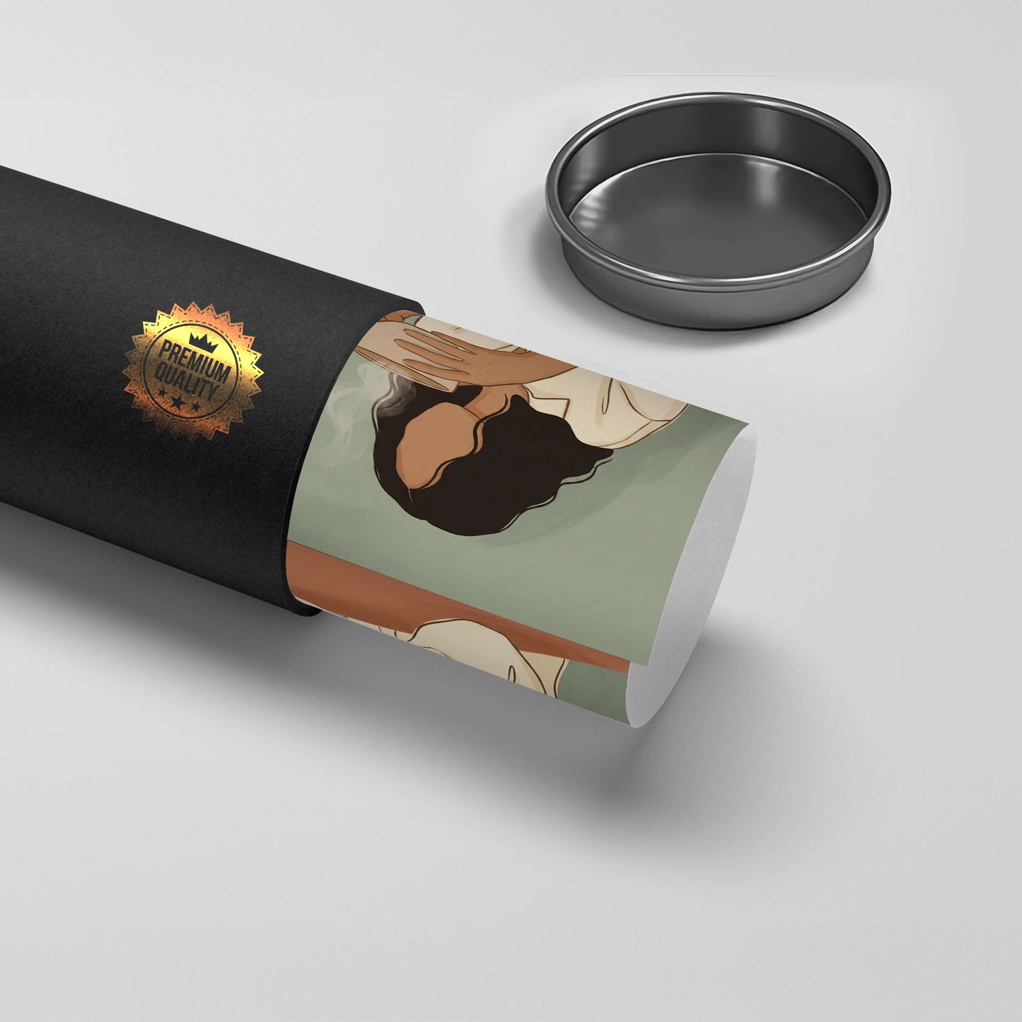 2minimalism, faceless portraiture - Poster