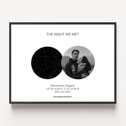Night We Met Anniversary Gift