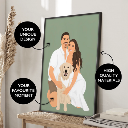 Personalized illustration Art