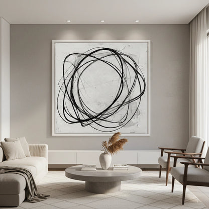 Modern Minimalist Line Art Painting #MOLI550