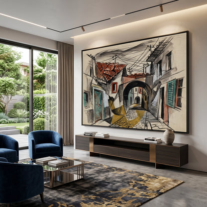 Old Town Archway - Canvas
