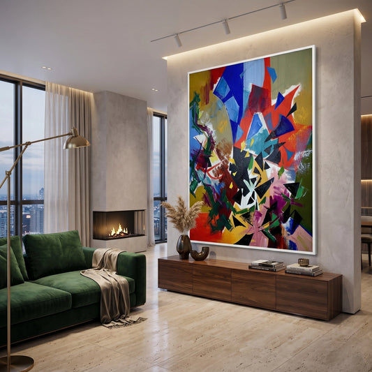Fragmented Flow - Fine Art