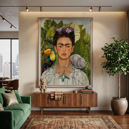Frida Kahlo Modern Tribute - Fine Art