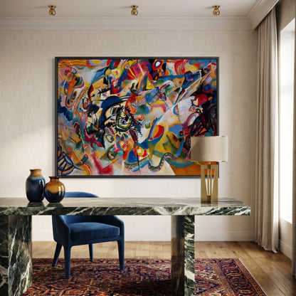 Vibrant Abstract Expressionist - Canvas
