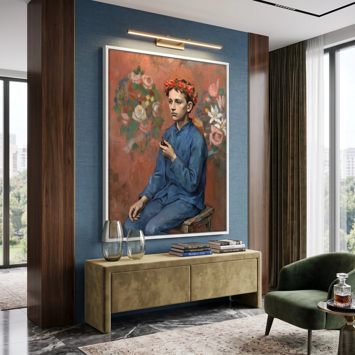 2Picasso Boy with a Pipe - Canvas