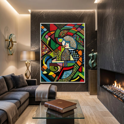 Abstract Clockwork Bird - Fine Art