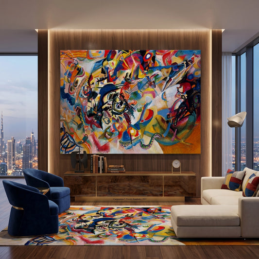 Vibrant Abstract Expressionist - Canvas