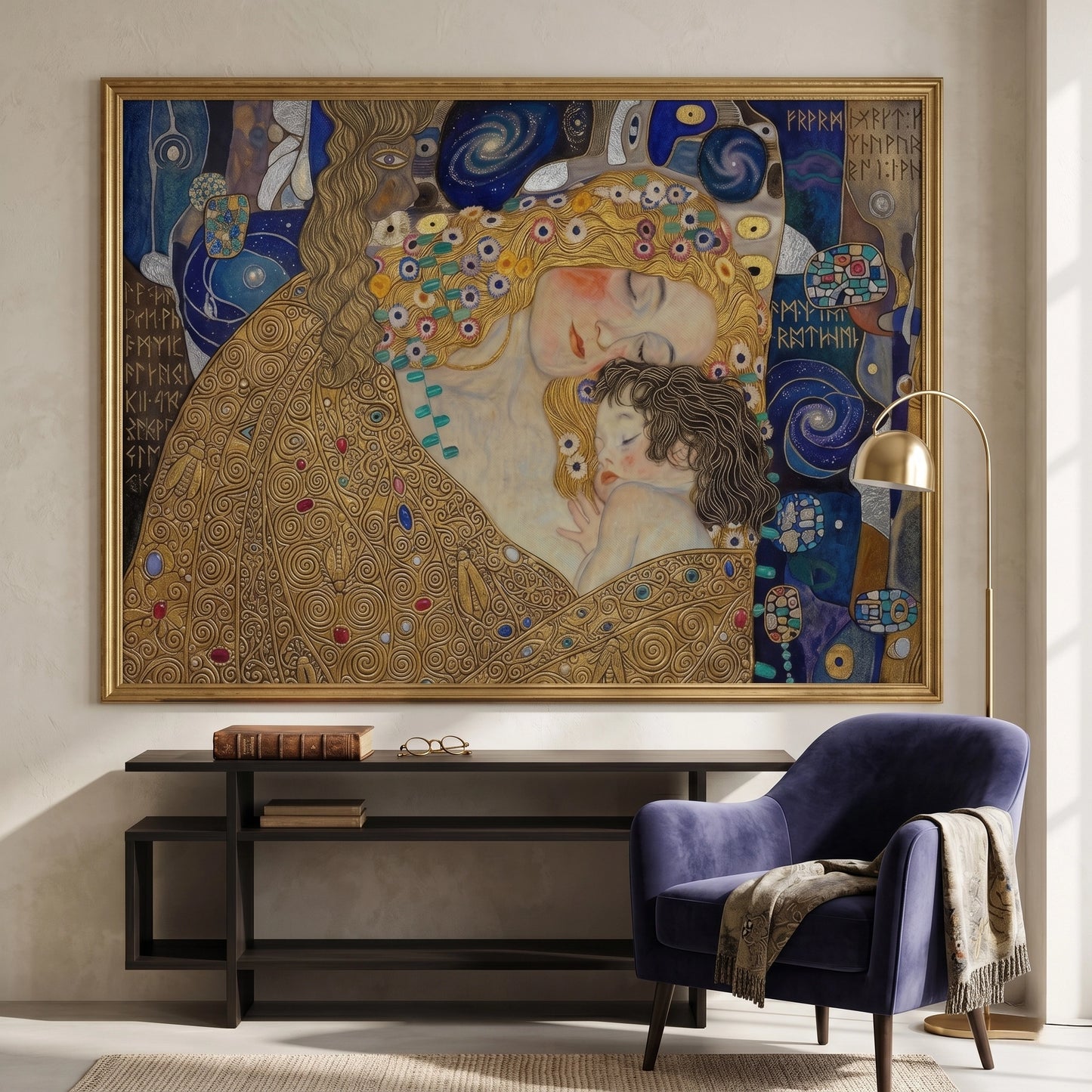 2Golden Astral Lullaby - Canvas