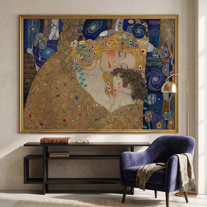 Golden Astral Lullaby - Canvas