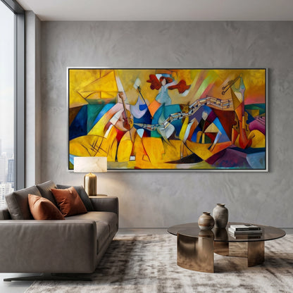 Melodic Geometry - Canvas