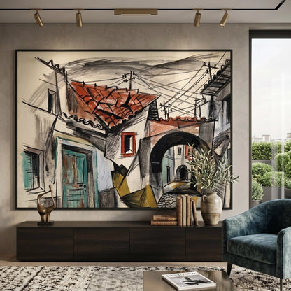Old Town Archway - Fine Art