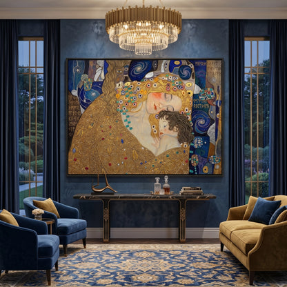 Golden Astral Lullaby - Canvas