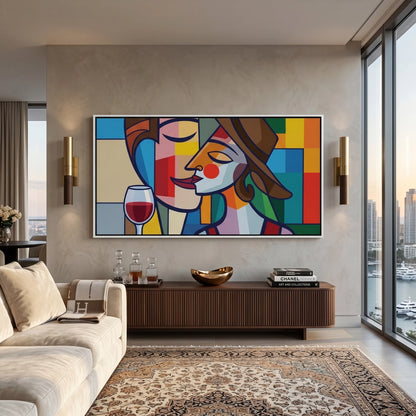 The Modern Kiss - Canvas