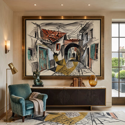 Old Town Archway - Canvas